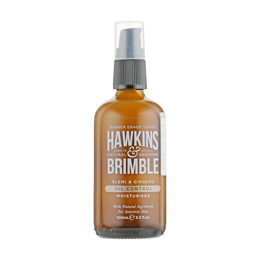 Чоловічий зволожувальний крем для обличчя Hawkins &amp; Brimble Oil Control Moisturiser для жирної шкіри, 100 мл